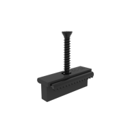 NewTechWood Standard Clip-System TC-28 - Terrassen-Clip-SystemInkl. 100 Clips (TC.28), 100 Schrauben (4,2x30mm), Torx-Bit.