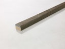 Vorschaubild Millboard® Abschlussprofil  Bullnose rund flexibell ENHANCED GRAIN Ebony Grey 2400 mm x 50 x 32 mm