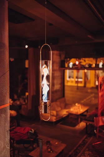 höfats SPIN 90 Hängefeuer silber