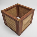 Vorschaubild BambusBASIS Hochbeet mit Kokosfrostschutzmatte - Profile Corten