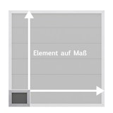 TraumGarten Design WPC Alu Maßbreite/-höhe TraumGarten Design WPC Alu Maßbreite/-höheZubehörbild