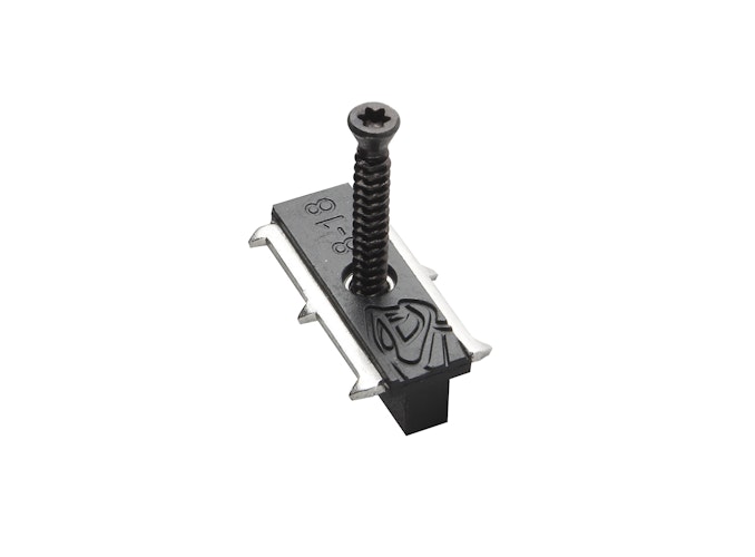 COBRA FASTENER Cobra HYBRID Clip 8-18 - 90 Clips inkl. Schrauben & Bit für Holz + Alu