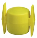 Vorschaubild Alberts® Kreuzkopf für Wäschepfähle, Kst. gelb, für Rohr: ⌀42 mm 654276