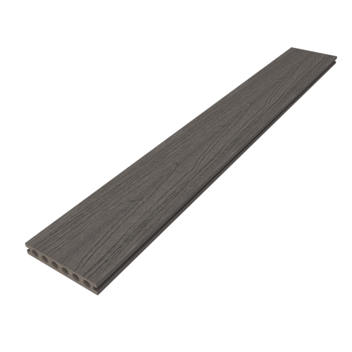 NewTechWood Deluxe WPC-Terrassendiele Hohlkammer Silver Gray  23 x 138 mm