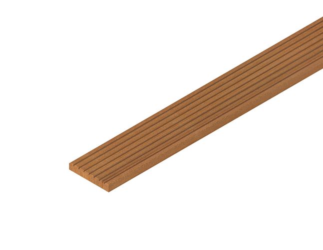 OSMO Terrassendiele Bangkirai genutet / glatt - PREMIUM KD