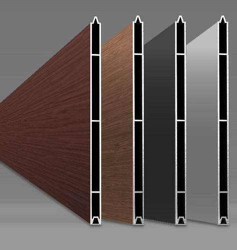 Alberts® Alu Zaunfeld Palitio, Profilhöhe 300 mm