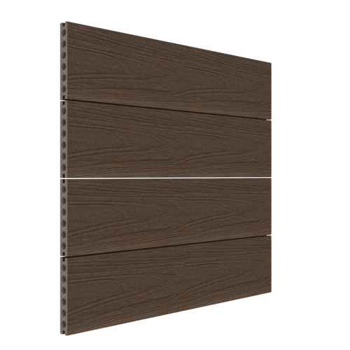 NewTechWood Deluxe WPC-Terrassendiele Hohlkammer Ipé  23 x 138 mm