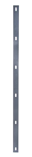 Alberts® Befestigungsleiste f.Doppelstab-Gittermatten,anthrazit,Länge:1600 mm,m.Schrauben 623258