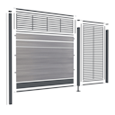 Vorschaubild Fiberdeck BOSTON Aluminium Pfosten 75 x 75 mm