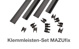 dz MAZUfix Klemmleisten-Set für Doppeltore 6/5/6 dz MAZUfix Klemmleisten-Set für Doppeltore 6/5/6Zubehörbild
