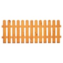 Vorschaubild T&J SUNLINE-Serie Vorgartenzaun, 180 x 85 cm, pinienfarbig lasiert, Staketen 16/90 mm, Riegel 22/70 mm