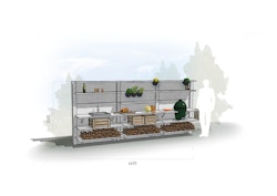 WWOO Designbeton-Outdoorküche Emilian