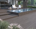 Vorschaubild NewTechWood Deluxe WPC-Terrassendiele Hohlkammer Silver Gray  23 x 138 mm