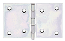 Vorschaubild Alberts® Scharnier, galvanisch verzinkt dickschichtpassiviert, LxB 80x120 mm 346515