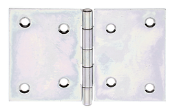 Alberts® Scharnier, galvanisch verzinkt dickschichtpassiviert, LxB 80x120 mm 346515