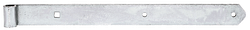 Alberts® Ladenband, gerade, Abschluss abgerundet, galvanisch verzinkt dickschichtpassiviert, LxB 500x45 mm, Rolle ⌀16 mm 314156