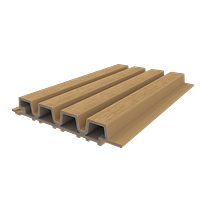 Handmuster-NewTechWood Fassadenverkleidung Castellation Pro 35 - Red Cedar