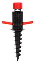 Vorschaubild Alberts® Einschraub-Bodenhülse, Kst. schwarz-rot, Gesamtlänge 400 mm 609955