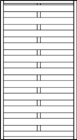 OSMO Sichtblende Lillehammer 2.0 - geschlossen 89x178 cm