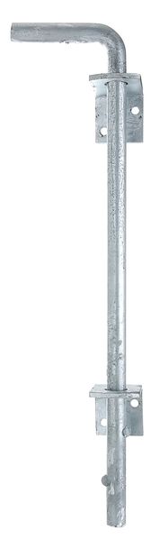 Alberts® Bodenschieber feuerverzinkt Gesamthöhe 400 mm Abstand Bolzen - Tor 30 mm 