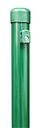 Vorschaubild Alberts® Zaunpf.,sendzimirver.grün Kst.b.,L1750mm,Pfostenst.⌀34mm,Geflechth.1250mm 615253