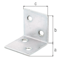 Vorschaubild Alberts® Breitwinkel, sendzimirverzinkt, TxHxB 30x30x30 mm 332600