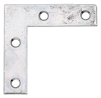 Alberts® Möbelwinkel, sendzimirverzinkt, HxLxB 40x40x10 mm 336851
