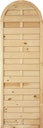 Vorschaubild T&J MAXI BOGEN Lamellenzaun 60 x 180/150 cm