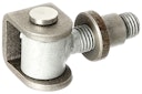 Vorschaubild Alberts® Torband,verstellb.um15mm,U-Bügel u.Einschweißm.Stahl roh,z.Anschweißen,Gew.M16