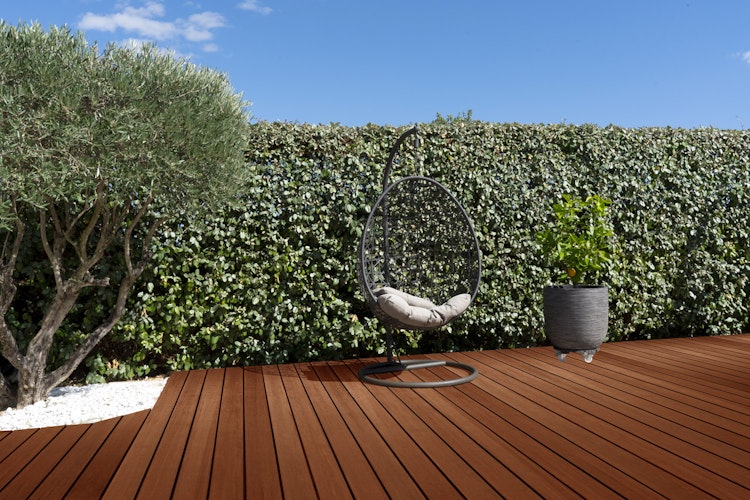 aMbooo Terrassendiele Bambus SELECT in Coffee