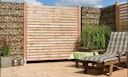 Vorschaubild OSMO Sichtblende Rhombus Typ A 890 x 1790 mm Durchblick 17 mm -Verschiedene Ausführungen