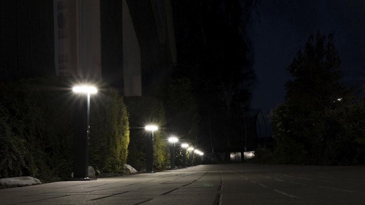 dz LED Zaunbeleuchtungs-Set für Pfosten 60 x 40 mm inkl. Trafo