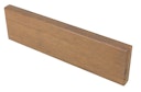 Vorschaubild aMbooo Terrassendielen Abschlussbrett Terrasse, White Oak, 2200x70x20 mm, vorgeölt