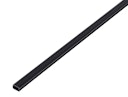 Vorschaubild Alberts® Einfassprofil, PVC, schwarz, Länge:1000 mm, Breite: 7 mm, Höhe: 4 mm 470586