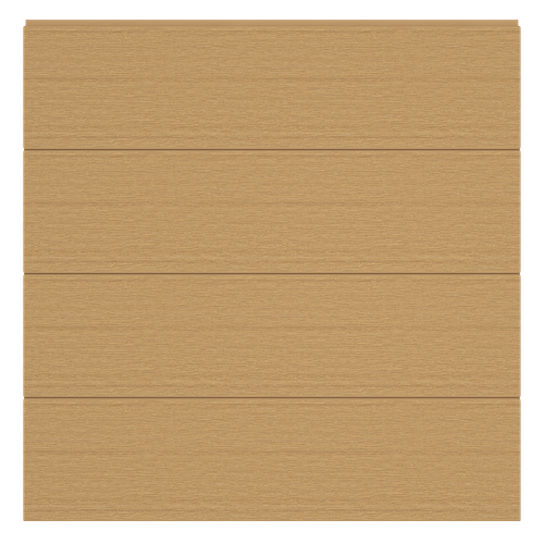 NewTechWood Portland Sichtschutzelement WPC 1760 x 1830 mm