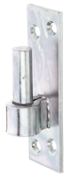 Alberts® Kloben ⌀13mm auf Platte 110x36mm Abstand 25mm Süddeutsche Form galvvz.