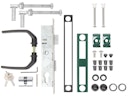 Vorschaubild Alberts® Zubehör-Set für Wellengitter-Tore bis 1500 mm Höhe, grün 653811