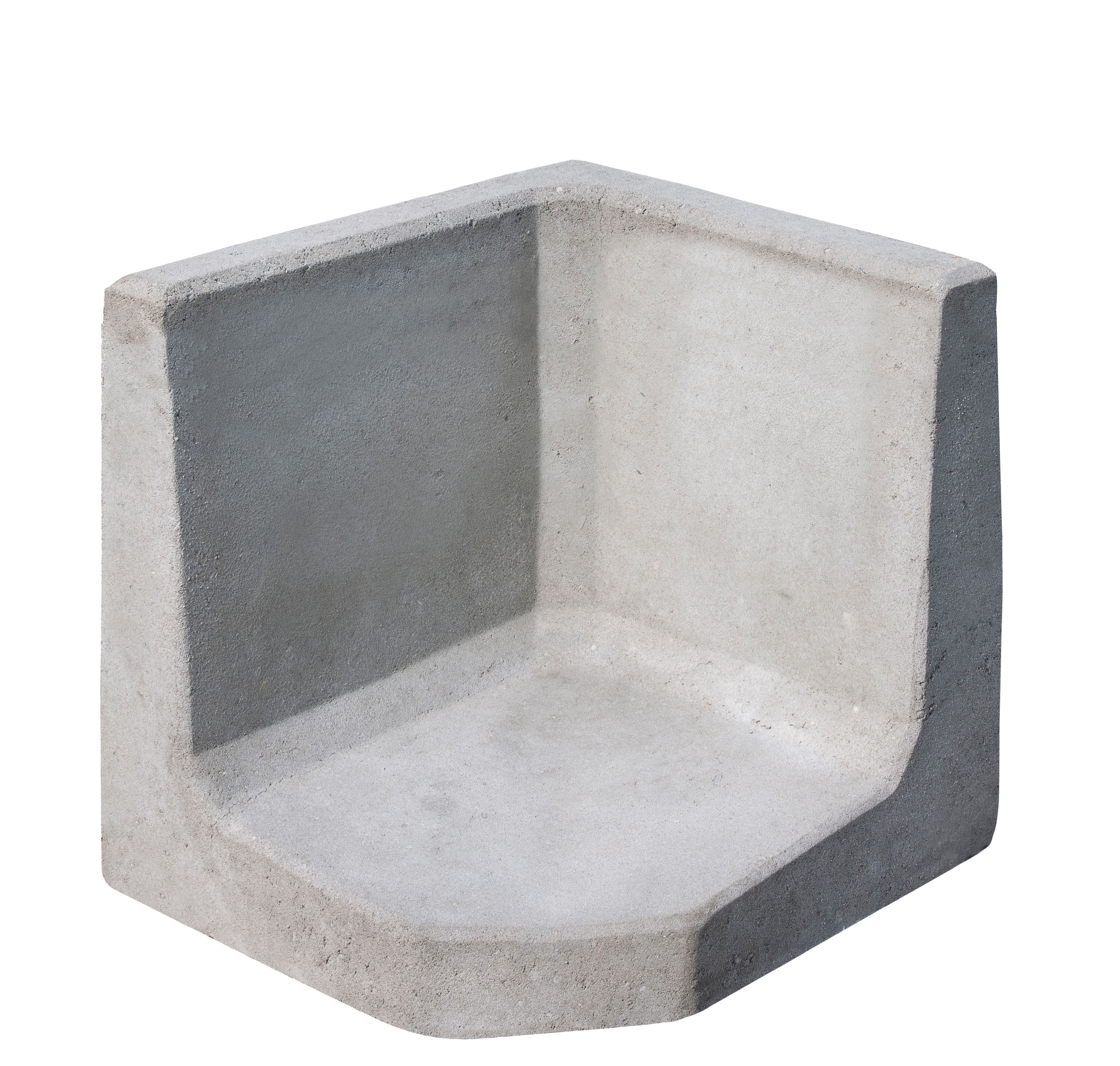 Diephaus L-Stein- ECKE GRAU 40/50/50/7 CM