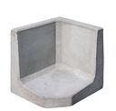 Vorschaubild Diephaus L-Stein- ECKE GRAU 40/50/50/7 CM