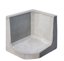 Diephaus L-Stein- ECKE GRAU 40/50/50/7 CM