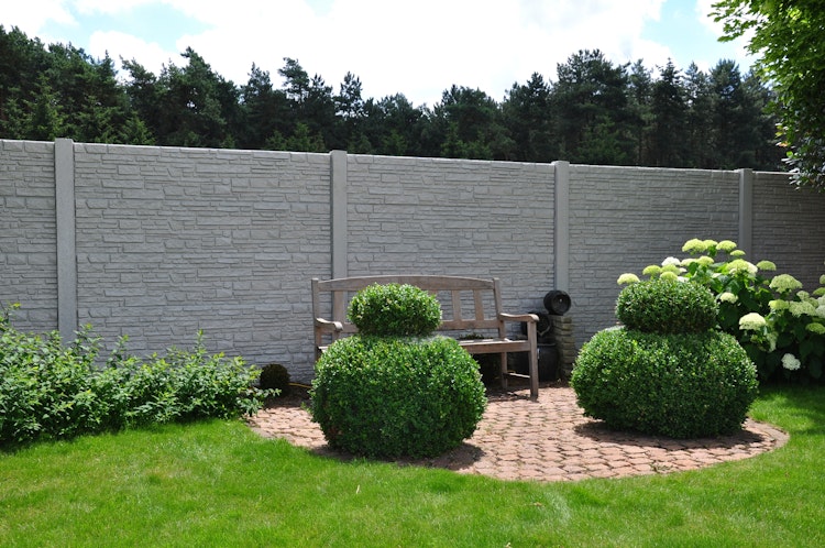 ORIGI WALLS™ Beton Sichtschutz RUSTIQUE 395 x 2000 mm 