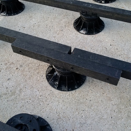 Millboard® PlasPro Unterkonstruktion Schwarz 50 x 125 x 3000 mm