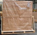 Vorschaubild OSMO Sichtblende Rhombus 179 x 179 cm - B-WARE - Lärche naturbelassen