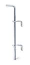 Vorschaubild Alberts® Bodenschieber feuerverzinkt Gesamthöhe 400 mm Abstand Bolzen - Tor 40 mm 