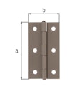 Vorschaubild Alberts® DURAVIS® Scharnier Schmal 80x40mm