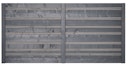 Vorschaubild BM Serie TYP 223 Zaunfeld, 180 x 90cm, Fichte Basaltgrau/Hellgrau