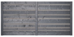 BM Serie TYP 223 Zaunfeld, 180 x 90cm, Fichte Basaltgrau/Hellgrau BM Serie TYP 223 Zaunfeld, 180 x 90cm, Fichte Basaltgrau/HellgrauZubehörbild