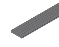 OSMO MULTI-DECK BPC-Terrassendiele Vollprofil HELLGRAU-genutet oder geriffelt