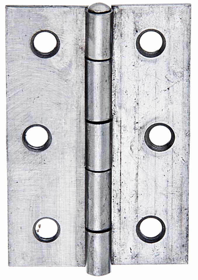 Alberts® Scharnier, halbbreit, Edelstahl