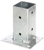 Alberts® Aufschraubhülse für Geraden 150mm für verschiedene Pfostenstärken